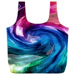 Water Paint Full Print Recycle Bag (XL)