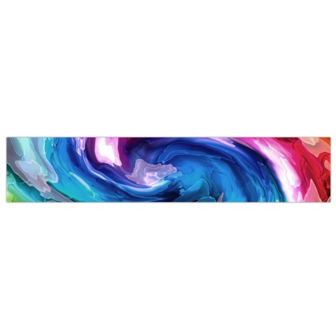 Water Paint Small Flano Scarf from ArtsNow.com Front