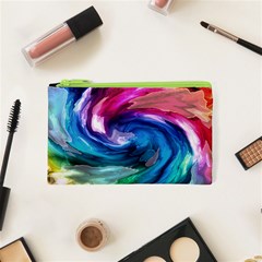 Water Paint Cosmetic Bag (XS) from ArtsNow.com Front