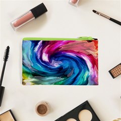 Water Paint Cosmetic Bag (XS) from ArtsNow.com Back