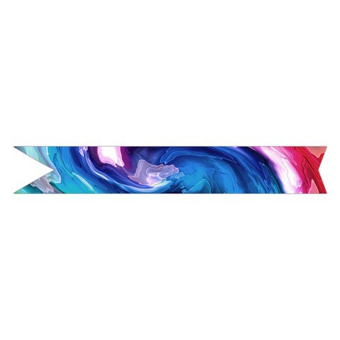 Water Paint Midi Wrap Pencil Skirt from ArtsNow.com Hem