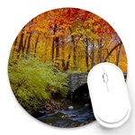 Stone Country Bridge Round Mousepad