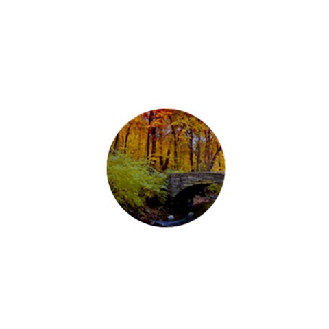Stone Country Bridge 1  Mini Button from ArtsNow.com Front
