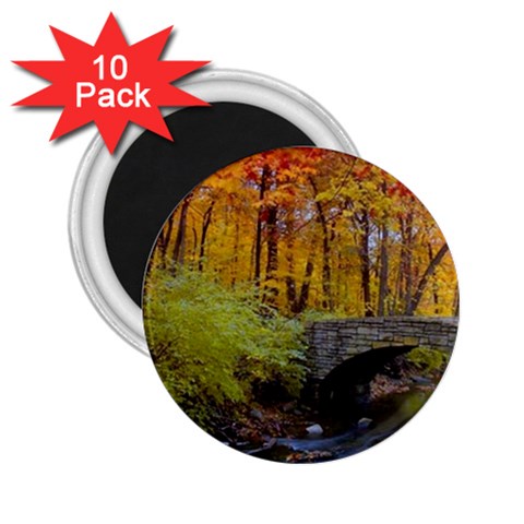 Stone Country Bridge 2.25  Magnet (10 pack) from ArtsNow.com Front