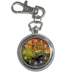 Stone Country Bridge Key Chain Watch