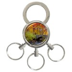 Stone Country Bridge 3-Ring Key Chain