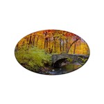 Stone Country Bridge Sticker Oval (10 pack)