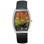 Stone Country Bridge Barrel Style Metal Watch