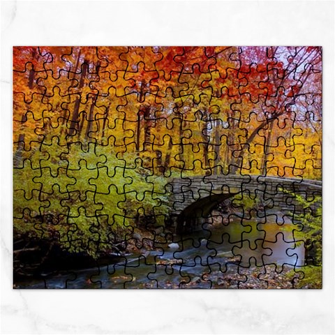 Stone Country Bridge Jigsaw Puzzle (Rectangular) from ArtsNow.com Front
