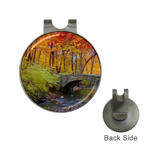 Stone Country Bridge Golf Ball Marker Hat Clip from ArtsNow.com Front
