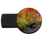 Stone Country Bridge USB Flash Drive Round (4 GB)