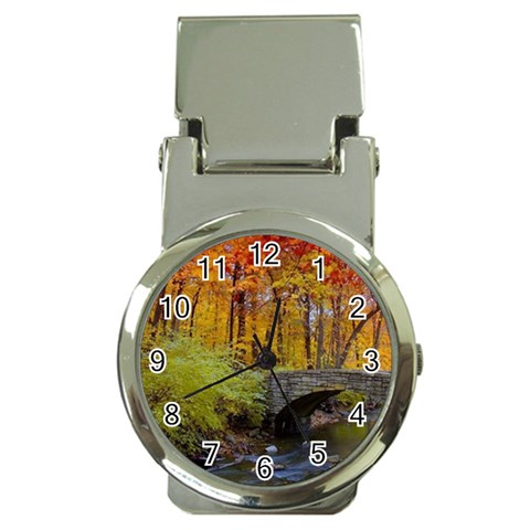 Stone Country Bridge Money Clip Watch from ArtsNow.com Front