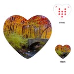 Stone Country Bridge Playing Cards (Heart)