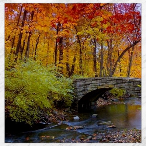 Stone Country Bridge Canvas 16  x 16  from ArtsNow.com 15.2 x15.41  Canvas - 1