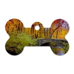 Stone Country Bridge Dog Tag Bone (Two Sides)