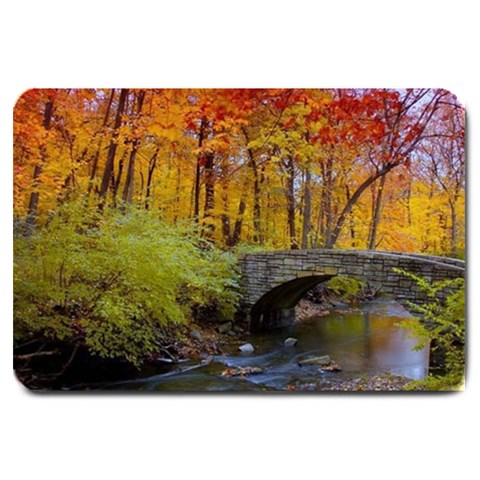 Stone Country Bridge Large Doormat from ArtsNow.com 30 x20  Door Mat