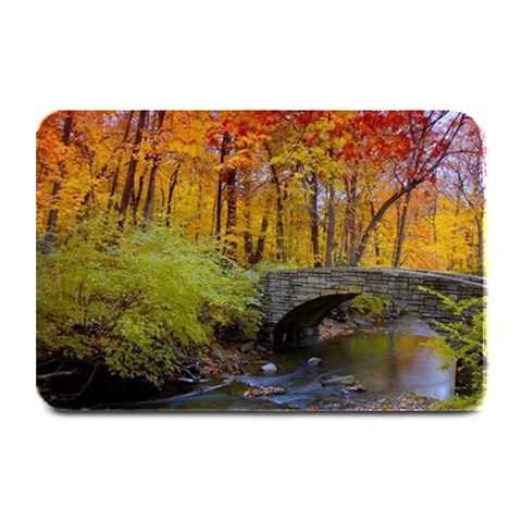Stone Country Bridge Plate Mat from ArtsNow.com 18 x12  Plate Mat