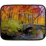 Stone Country Bridge Fleece Blanket (Mini)