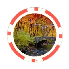 Stone Country Bridge Poker Chip Card Guard (10 pack) from ArtsNow.com Front