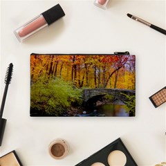 Stone Country Bridge Cosmetic Bag (Small) from ArtsNow.com Back