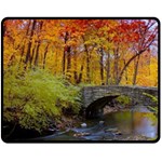 Stone Country Bridge Fleece Blanket (Medium)