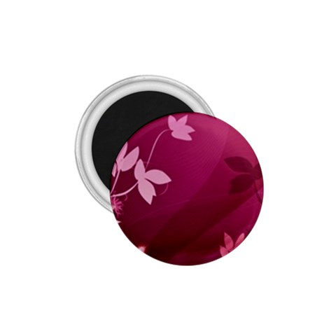 Pink Flower Art 1.75  Magnet from ArtsNow.com Front