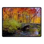 Stone Country Bridge Double Sided Fleece Blanket (Small)