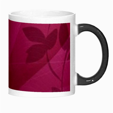 Pink Flower Art Morph Mug from ArtsNow.com Right