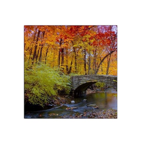 Stone Country Bridge Satin Bandana Scarf from ArtsNow.com Front