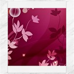 Pink Flower Art Canvas 16  x 20 