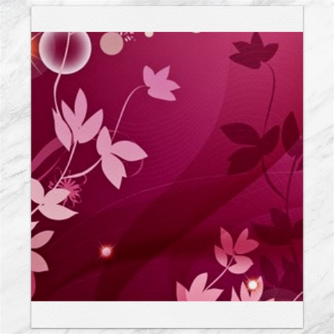 Pink Flower Art Canvas 20  x 24  from ArtsNow.com 19.57 x23.15  Canvas - 1