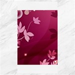 Pink Flower Art Canvas 40  x 72 