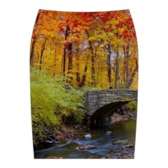 Stone Country Bridge Midi Wrap Pencil Skirt from ArtsNow.com Back