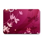 Pink Flower Art Small Doormat