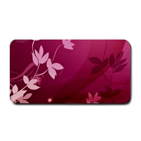 Pink Flower Art Medium Bar Mat from ArtsNow.com 16 x8.5  Bar Mat