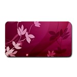 Pink Flower Art Medium Bar Mat