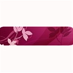 Pink Flower Art Large Bar Mat