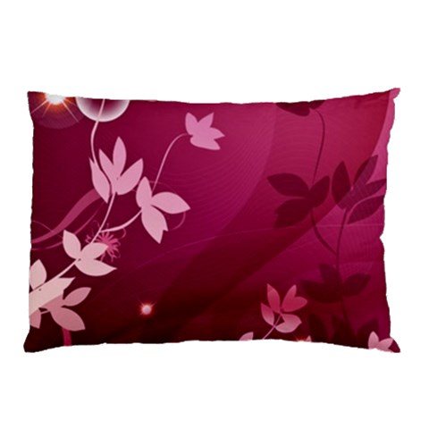 Pink Flower Art Pillow Case from ArtsNow.com 26.62 x18.9  Pillow Case