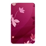 Pink Flower Art Memory Card Reader (Rectangular)