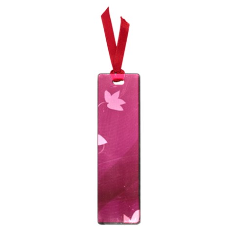 Pink Flower Art Small Book Mark from ArtsNow.com Front