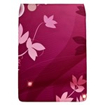 Pink Flower Art Removable Flap Cover (L)