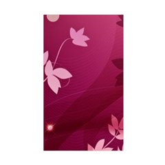 Pink Flower Art Duvet Cover Double Side (Single Size) from ArtsNow.com Front