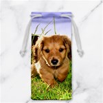 Puppy In Grass Jewelry Bag