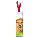 Puppy In Grass Small Book Mark