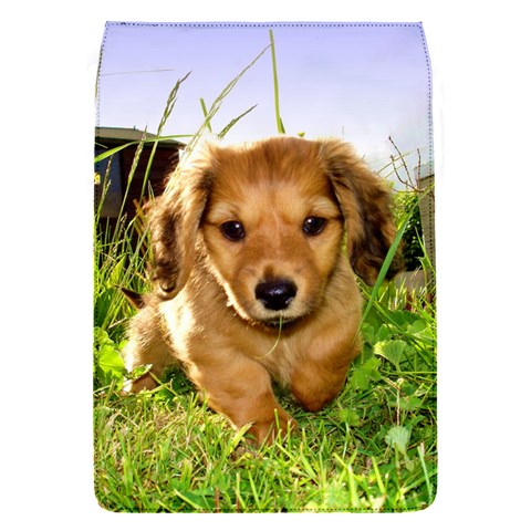 Puppy In Grass Removable Flap Cover (S) from ArtsNow.com Front