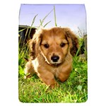 Puppy In Grass Removable Flap Cover (S)