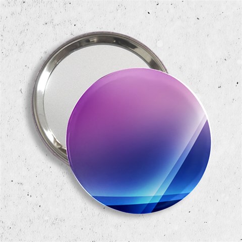 Purple Blue Wave 2.25  Handbag Mirror from ArtsNow.com Front