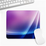 Purple Blue Wave Large Mousepad