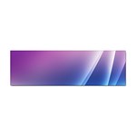 Purple Blue Wave Sticker (Bumper)