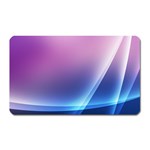 Purple Blue Wave Magnet (Rectangular)